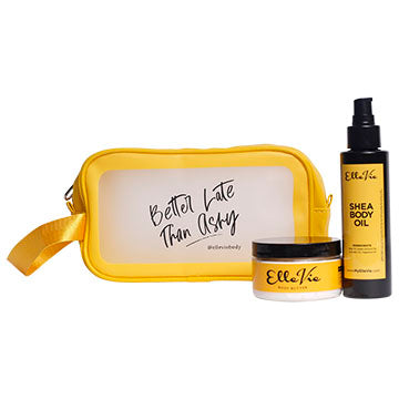Keeping It Real - Unscented Better Late Than Ashy - Cosmetic Bag Bundle