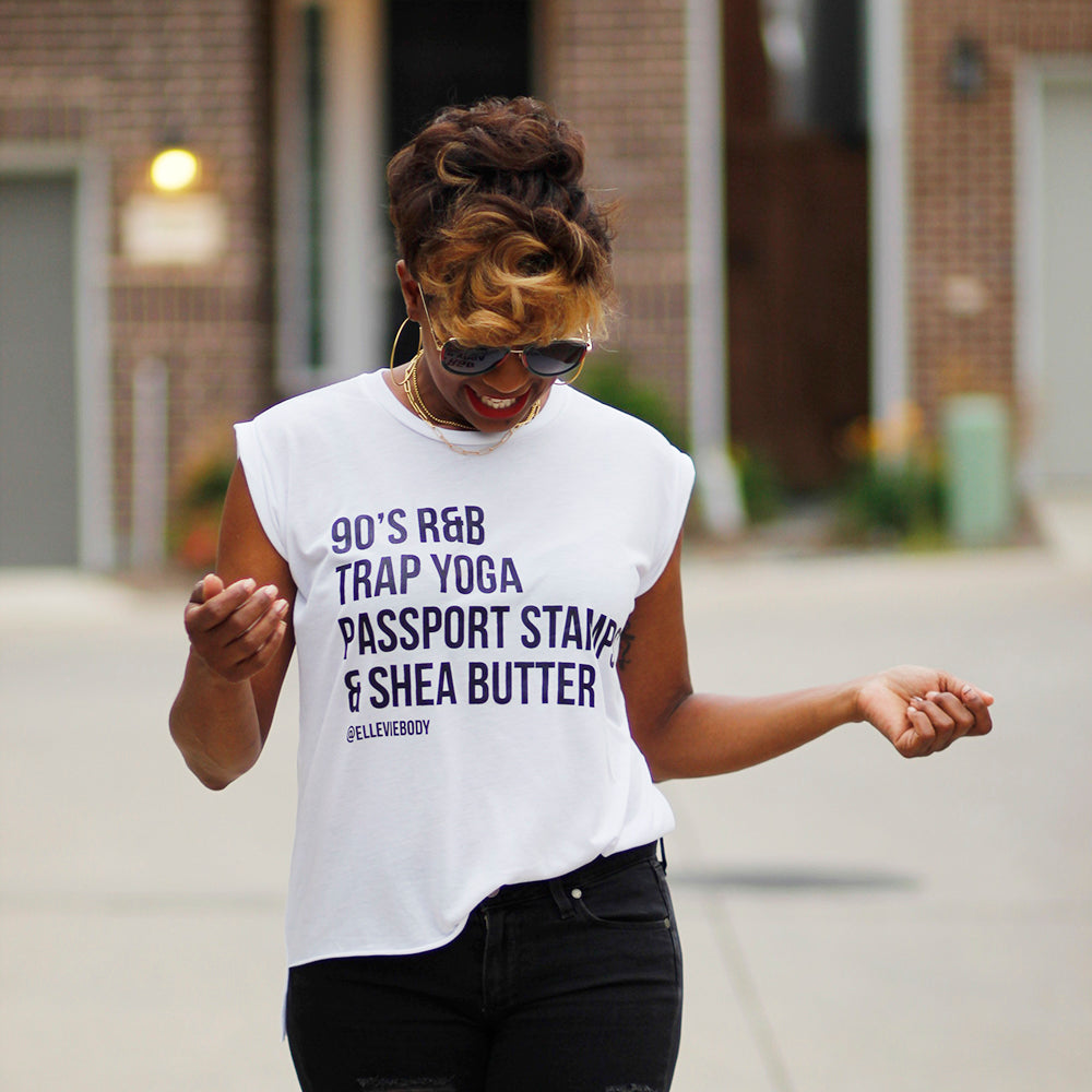 Elle Vie Muscle Tee & Tote Bundle