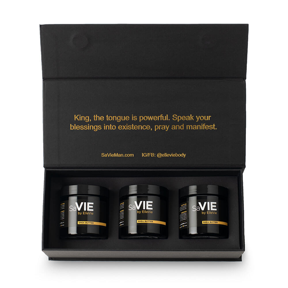 Sa Vie Men's Shea Gift Set