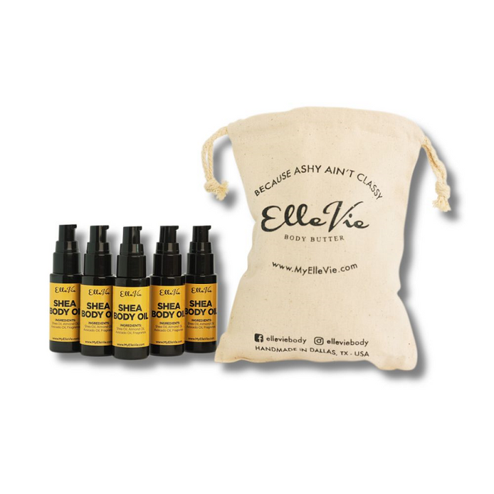 Scented Shea Oil Sample Pack