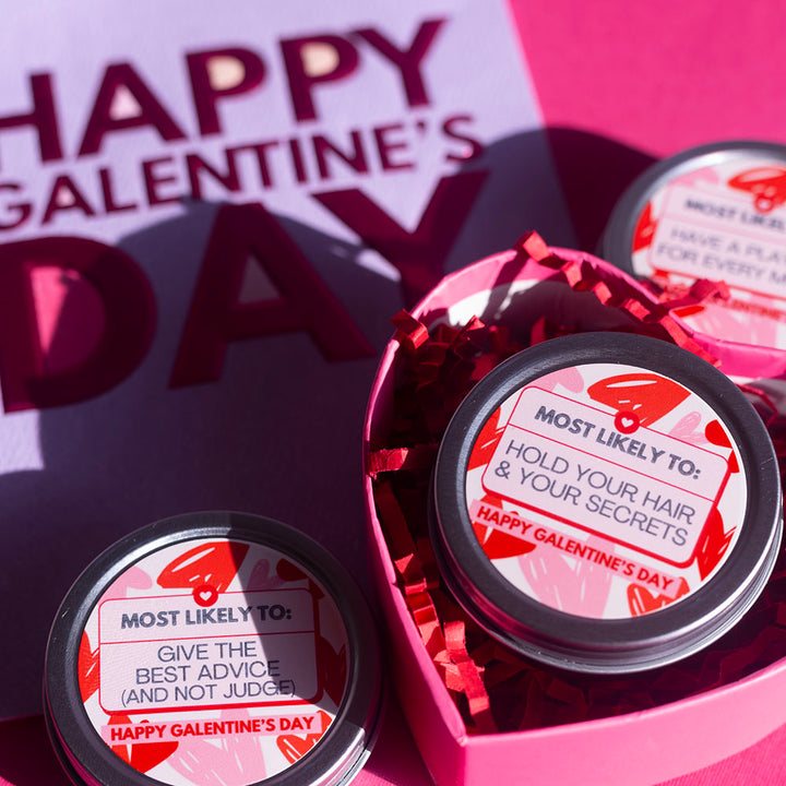 You Glow Girl Galentine's Shea Tins