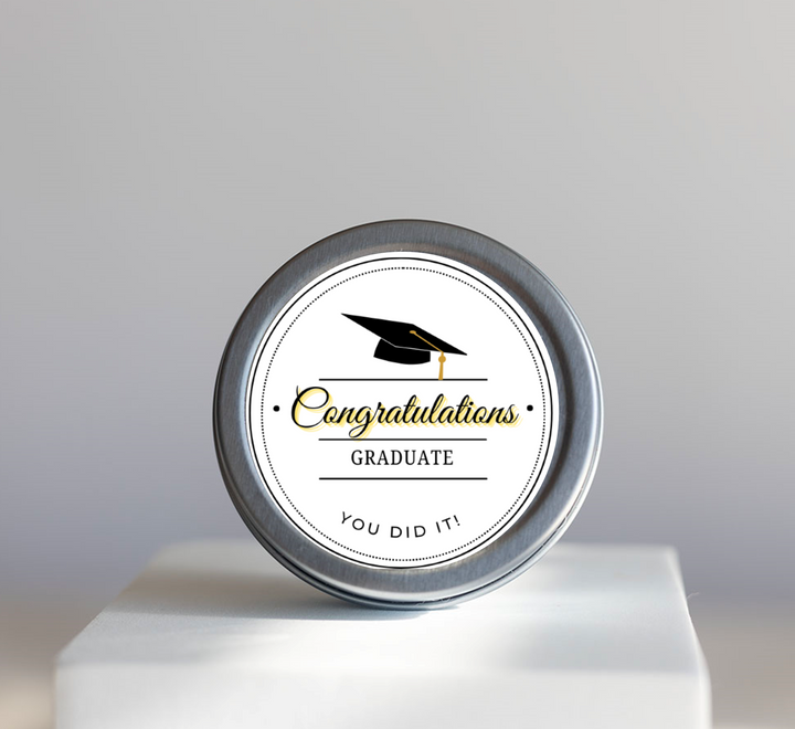 Grad Glow Tins