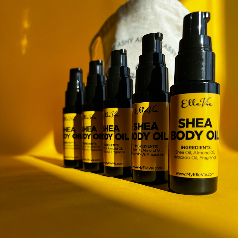 Scented Shea Oil Sample Pack