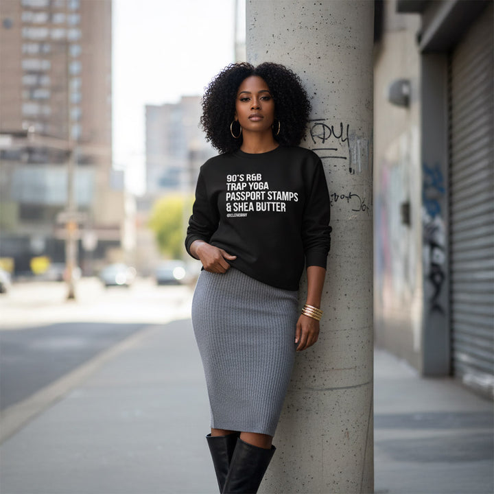 Elle Vie Sweatshirt + Tote Bag Bundle