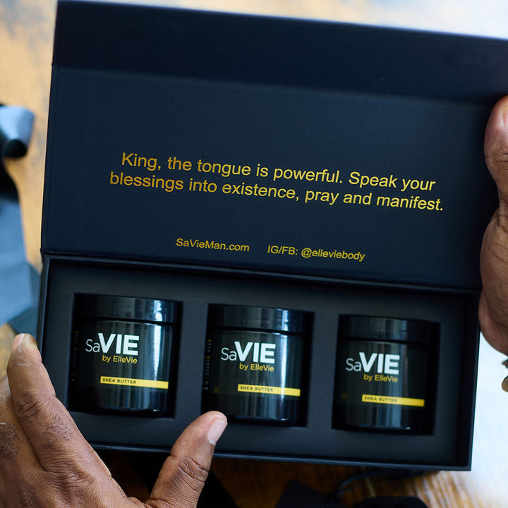 Sa Vie Men's Shea Gift Set