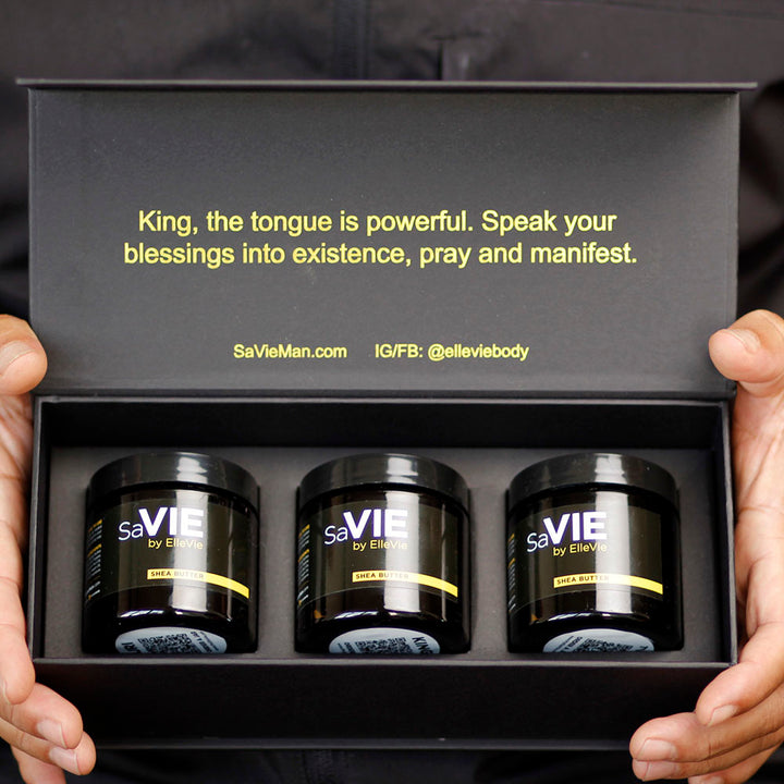 Sa Vie Men's Shea Gift Set