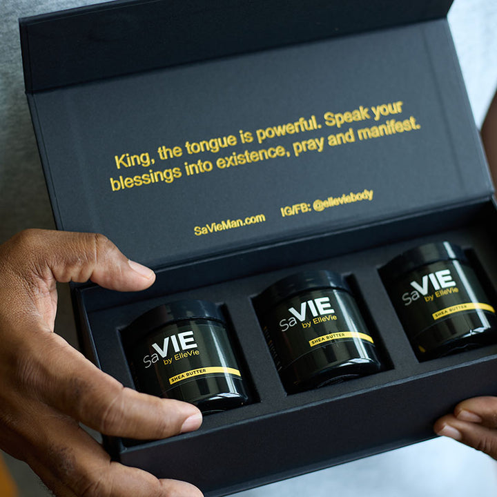 Sa Vie Men's Shea Gift Set