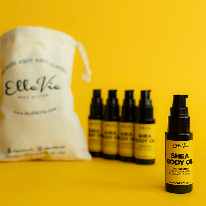 Scented Shea Oil Sample Pack