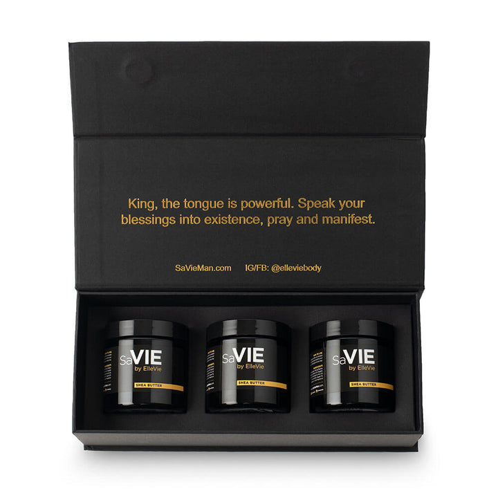 Sa Vie Men's Shea Gift Set